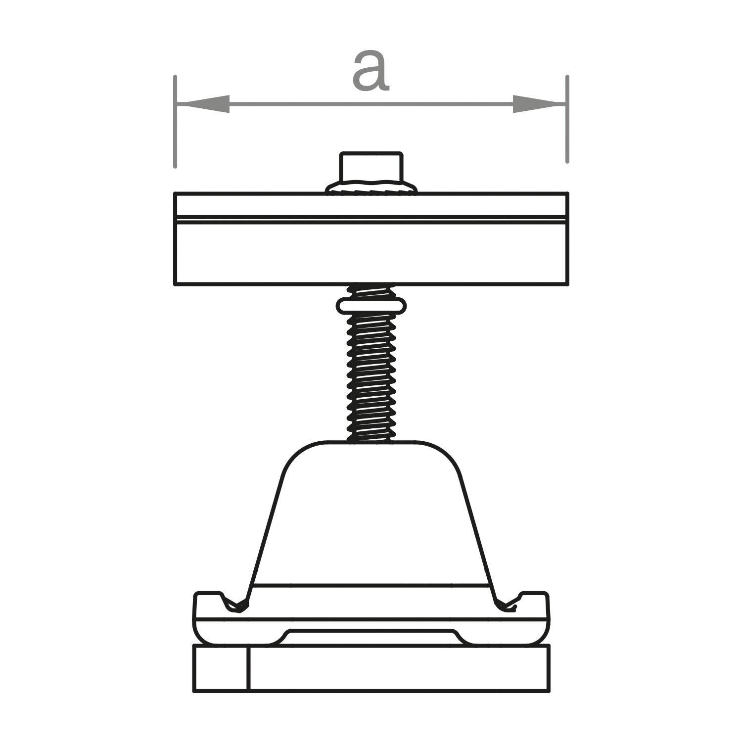 Flexo con pinza Nuka E14 Negro - Mercantil Eléctrico